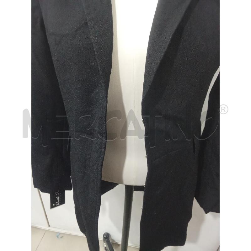 CAPPOTTO DONNA NERO CHIUSURA GANCETTI COSTUME NATINAL | Mercatino dell'Usato Benevento 3