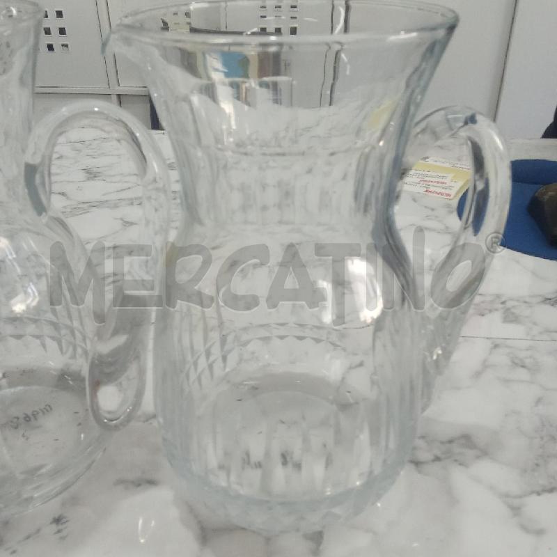 CARAFFA COPPIA CRISTALLO MANICO  | Mercatino dell'Usato Benevento 3