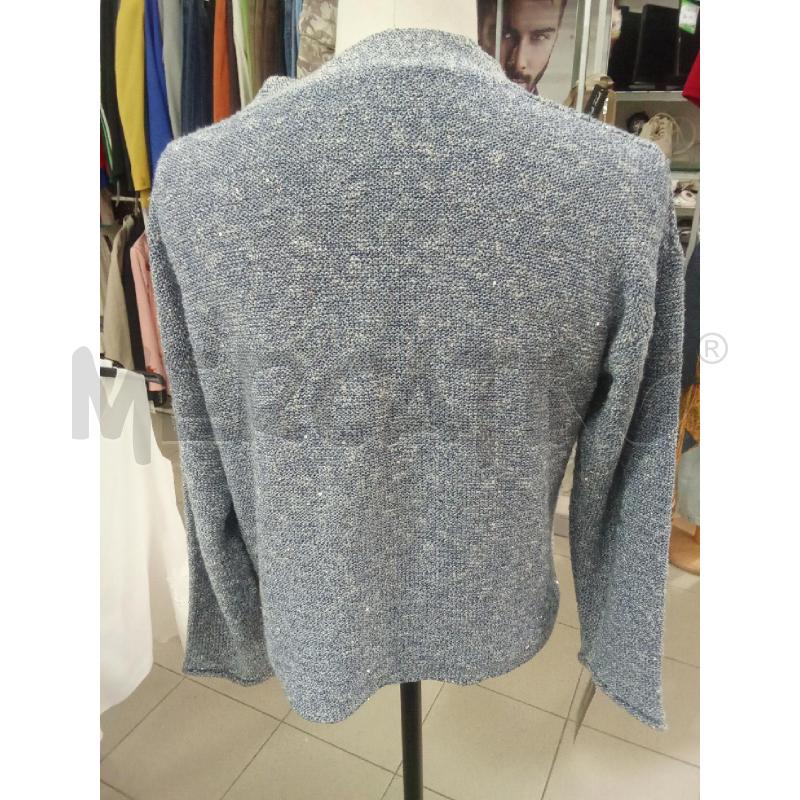 CARDIGAN DONNA AZZURRO LAMINATO MARELLA SPORT | Mercatino dell'Usato Benevento 3