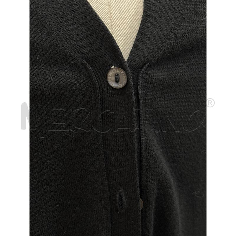 CARDIGAN GILET DONNA NERO PINKO  | Mercatino dell'Usato Benevento 2