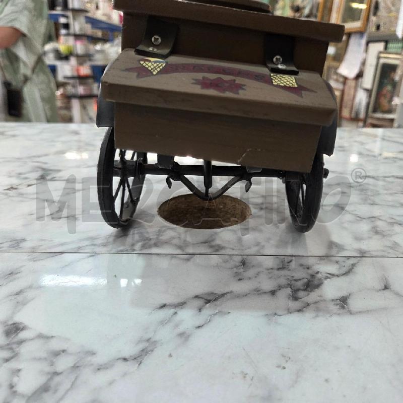 CARRETTO DEI GELATI DA COLLEZIONE METALLO BICICLETTA | Mercatino dell'Usato Benevento 2