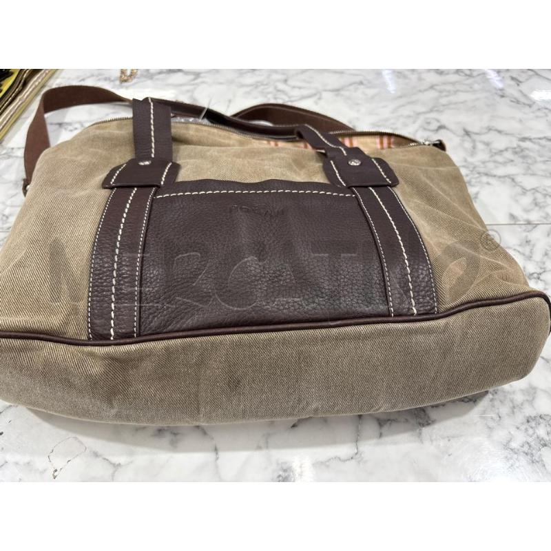 CARTELLA BEIGE E MARRONE HOGAN | Mercatino dell'Usato Benevento 4