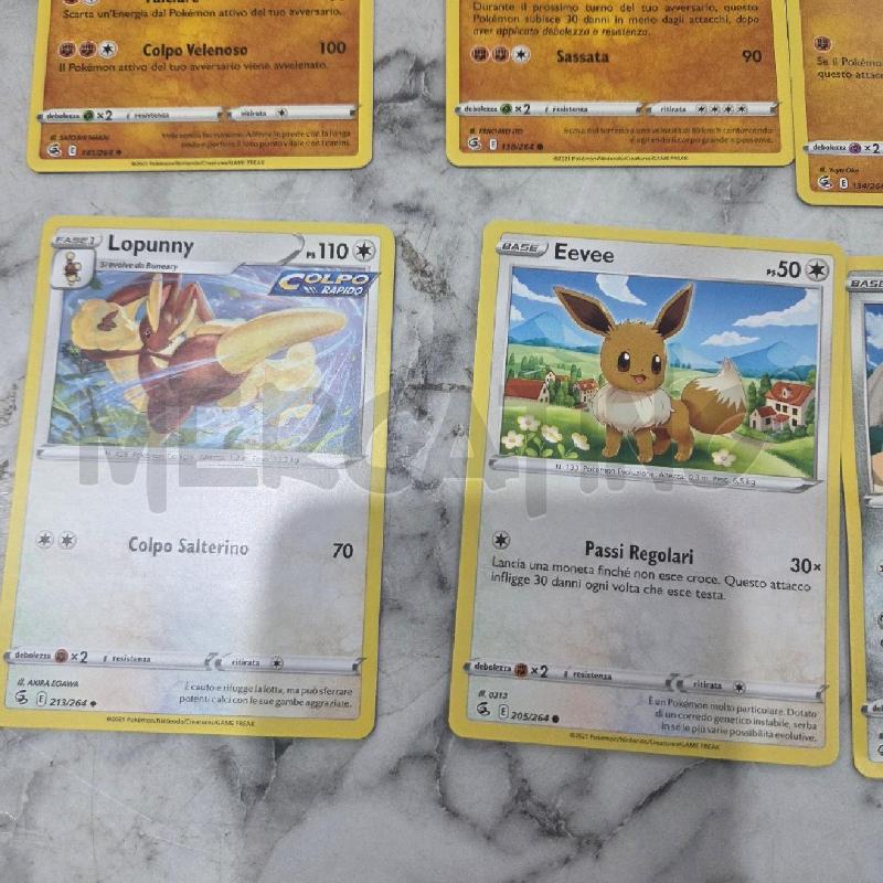 CARTE DA GIOCO POKEMON COLPO FUSIONE | Mercatino dell'Usato Benevento 2