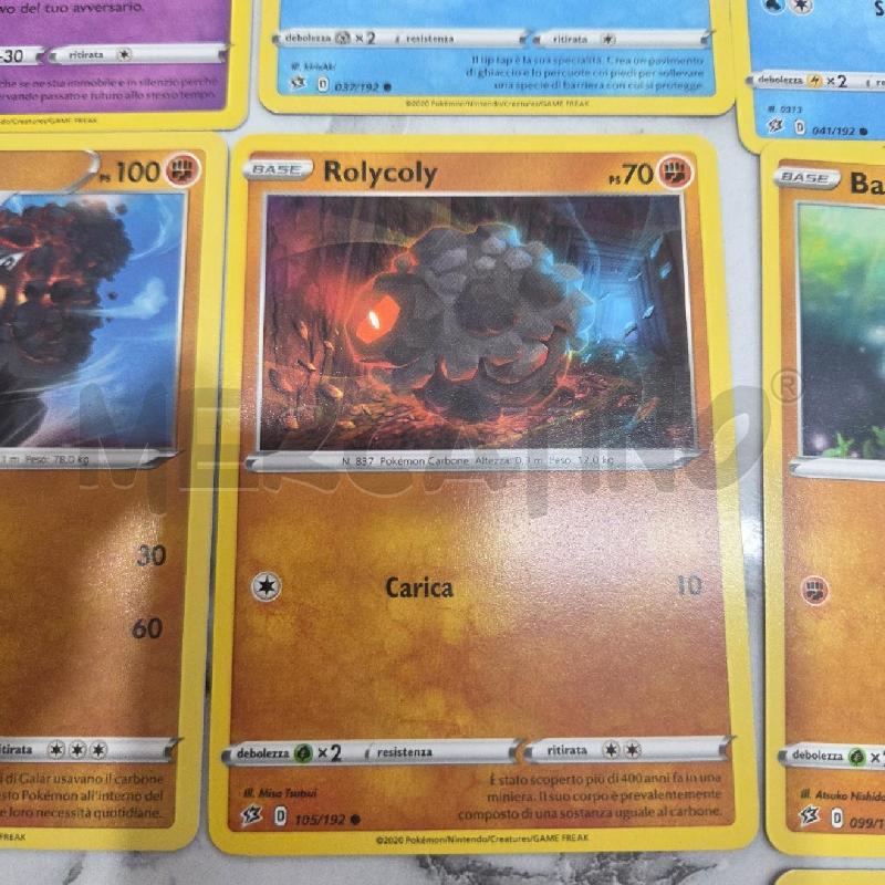 CARTE DA GIOCO POKEMON FRAGORE RIBELLE | Mercatino dell'Usato Benevento 4