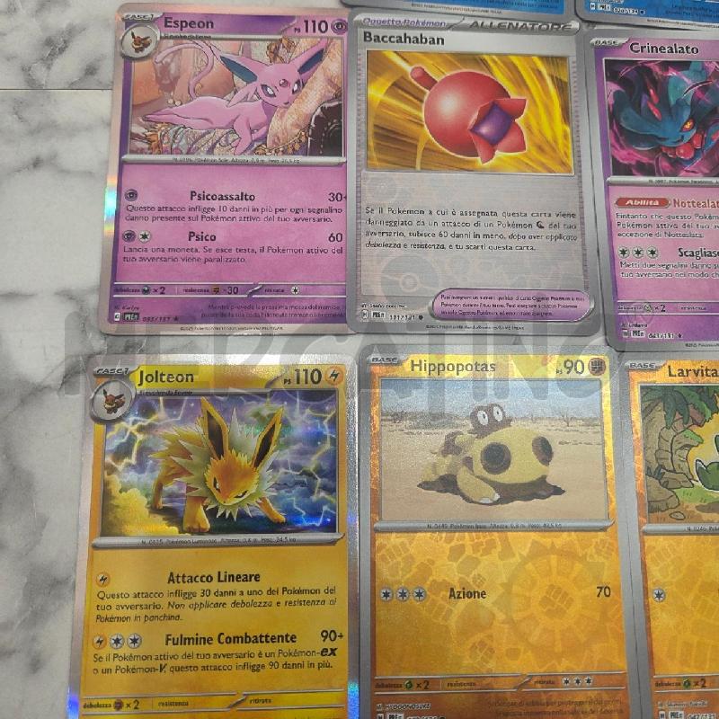 CARTE DA GIOCO POKEMON GRUPPO | Mercatino dell'Usato Benevento 3