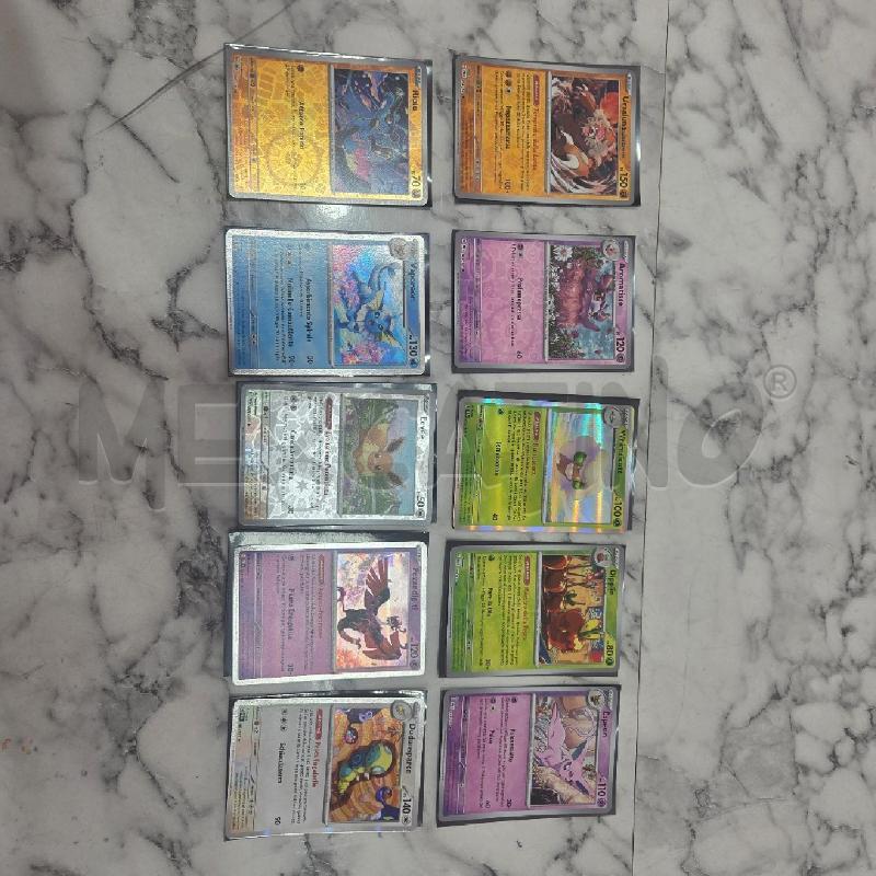 CARTE DA GIOCO POKEMON GRUPPO | Mercatino dell'Usato Benevento 1