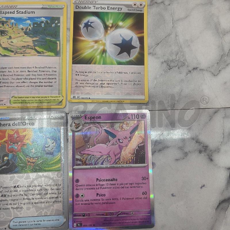 CARTE DA GIOCO POKEMON GRUPPO | Mercatino dell'Usato Benevento 3