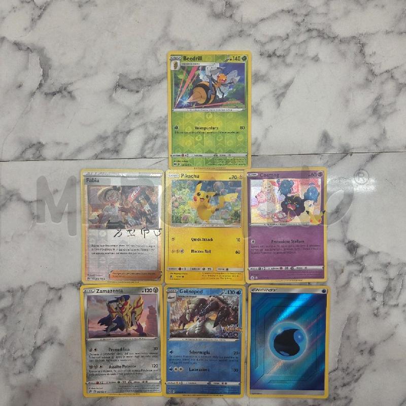 CARTE DA GIOCO POKEMON GRUPPO | Mercatino dell'Usato Benevento 1