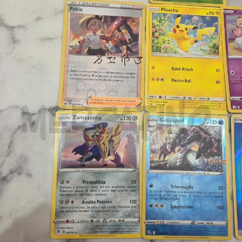 CARTE DA GIOCO POKEMON GRUPPO | Mercatino dell'Usato Benevento 3
