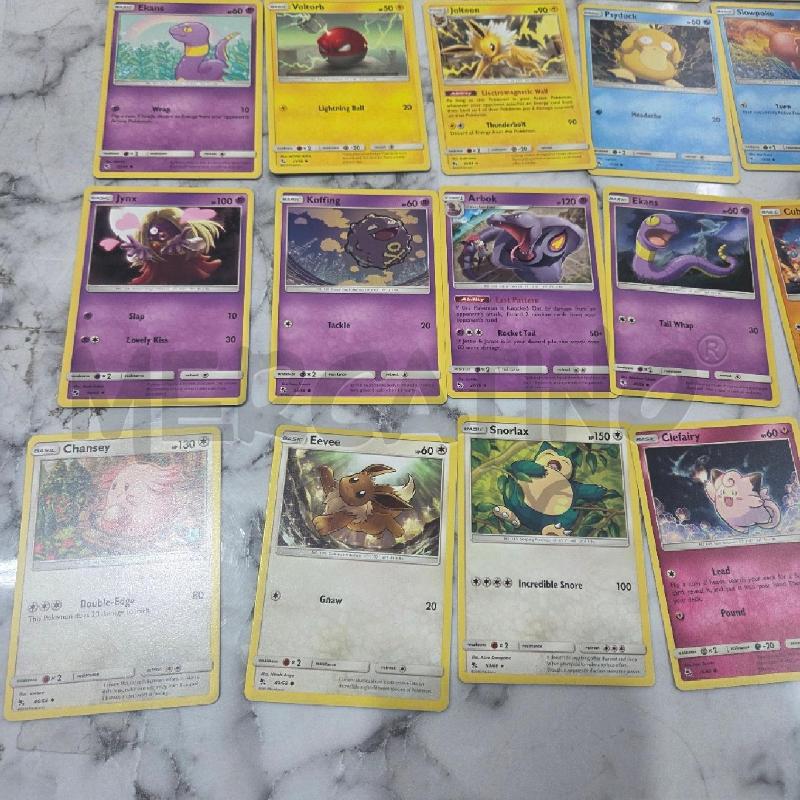 CARTE DA GIOCO POKEMON LEGGENDE IRIDESCENTI | Mercatino dell'Usato Benevento 2