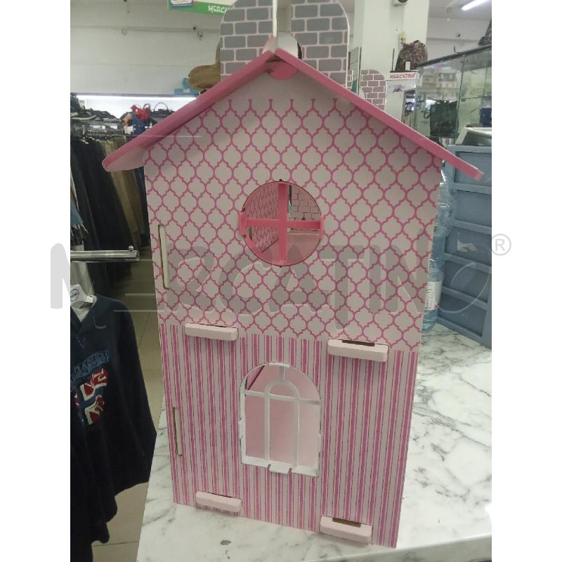 CASA BAMBOLE ROSA DUE PIANI SCRITTA LOVE | Mercatino dell'Usato Benevento 3