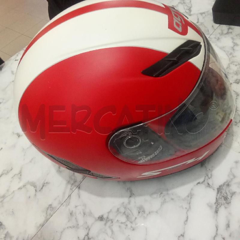 CASCO MOTO GIALLO ROSSO AGV S-4 | Mercatino dell'Usato Benevento 2