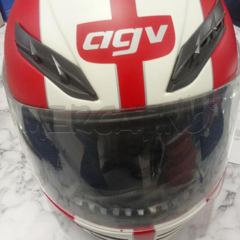 CASCO MOTO GIALLO ROSSO AGV S-4 | Mercatino dell'Usato Benevento 3