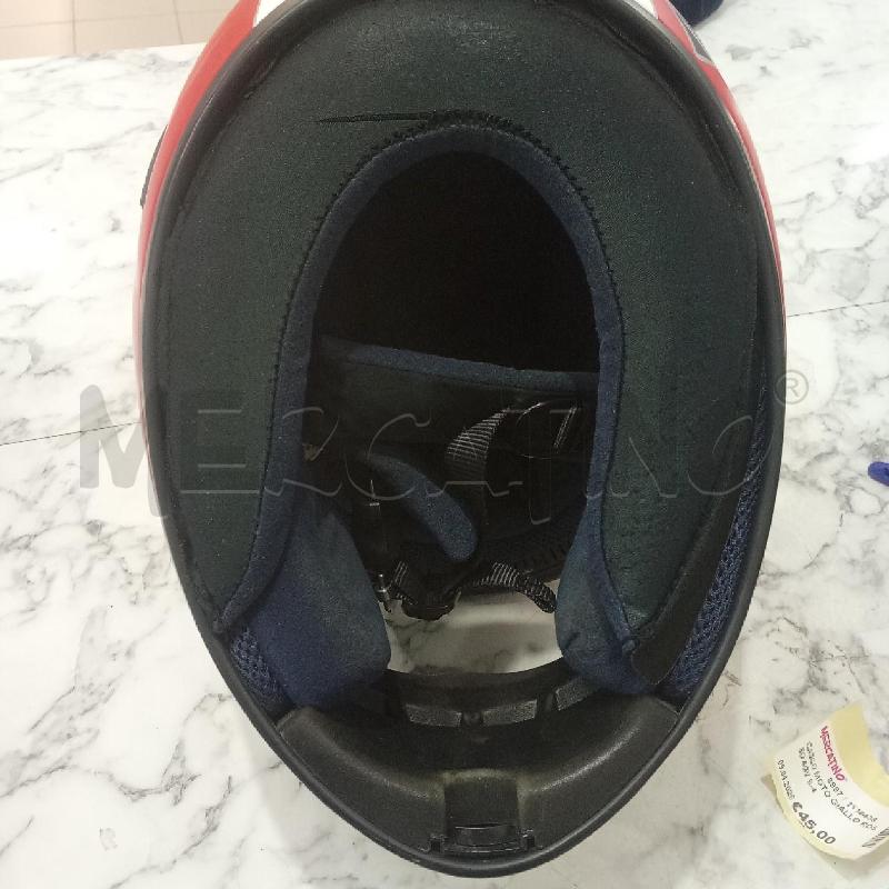 CASCO MOTO GIALLO ROSSO AGV S-4 | Mercatino dell'Usato Benevento 4