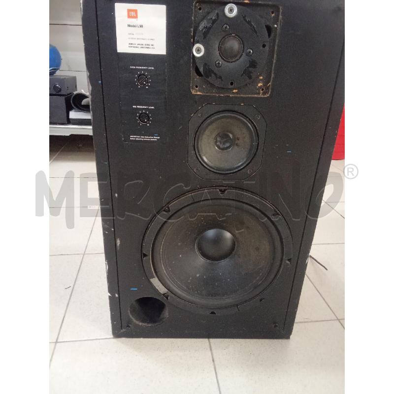 CASSA PASSIVA JBL MODEL L50 MARRONI DIFETTI LATERALI  | Mercatino dell'Usato Benevento 2