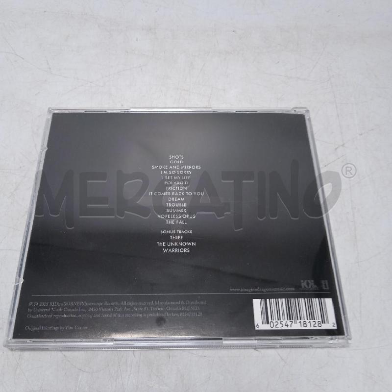 CD IMAGINE DRAGONS SMOKE + MIRRORS  | Mercatino dell'Usato Benevento 3