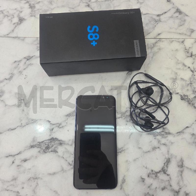 CELLULARE SAMSUNG S8 + NERO 128GB | Mercatino dell'Usato Benevento 1
