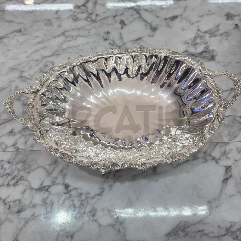 CENTROTAVOLA ARGENTATO SWEET ENGLAND LUNGHEZZA 39CM | Mercatino dell'Usato Benevento 1