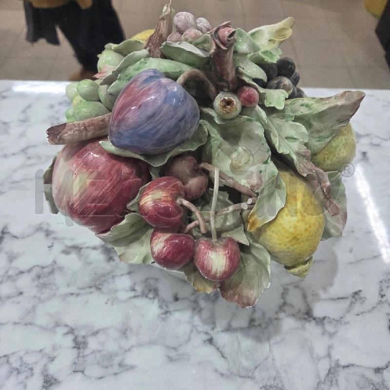 CENTROTAVOLA CER BIANCO FRUTTA COLORATA | Mercatino dell'Usato Benevento 1
