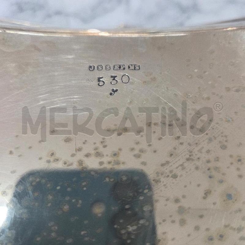 CESTINO ARGENTATO MANICO RETT  | Mercatino dell'Usato Benevento 4
