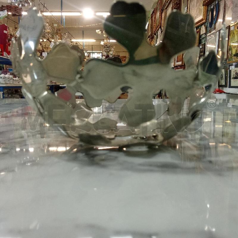 CESTINO METALLO DECORATIVO FIORI OTTAVIANI D12.5CM | Mercatino dell'Usato Benevento 3