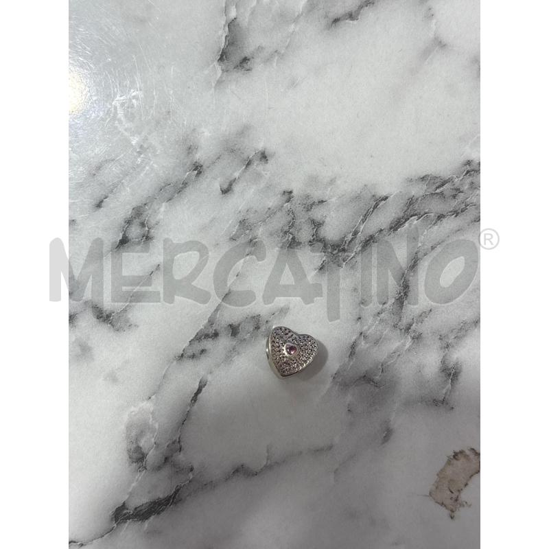 CHARM PANDORA CUORE INSERTO ROSA | Mercatino dell'Usato Benevento 1