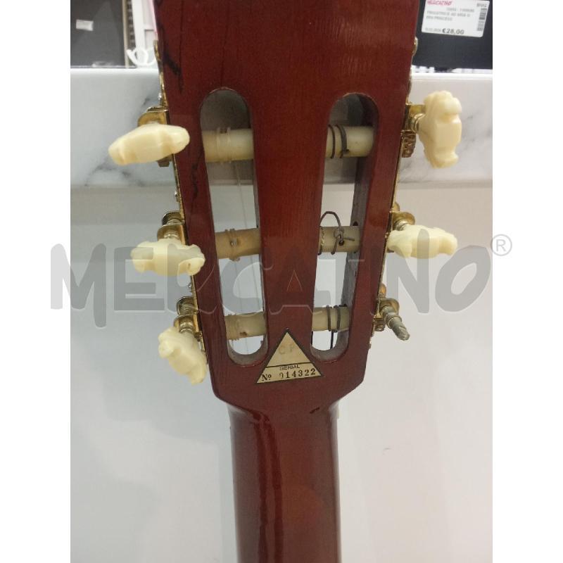 CHITARRA CLASSICA LEGNO CHIARO E MARRONE EKO SPENCER | Mercatino dell'Usato Benevento 4