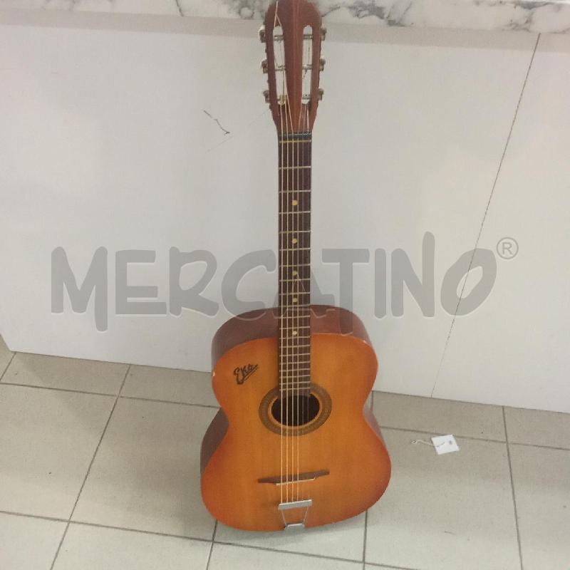 CHITARRA MARRONE EKO FIESTA DIFETTI | Mercatino dell'Usato Benevento 1