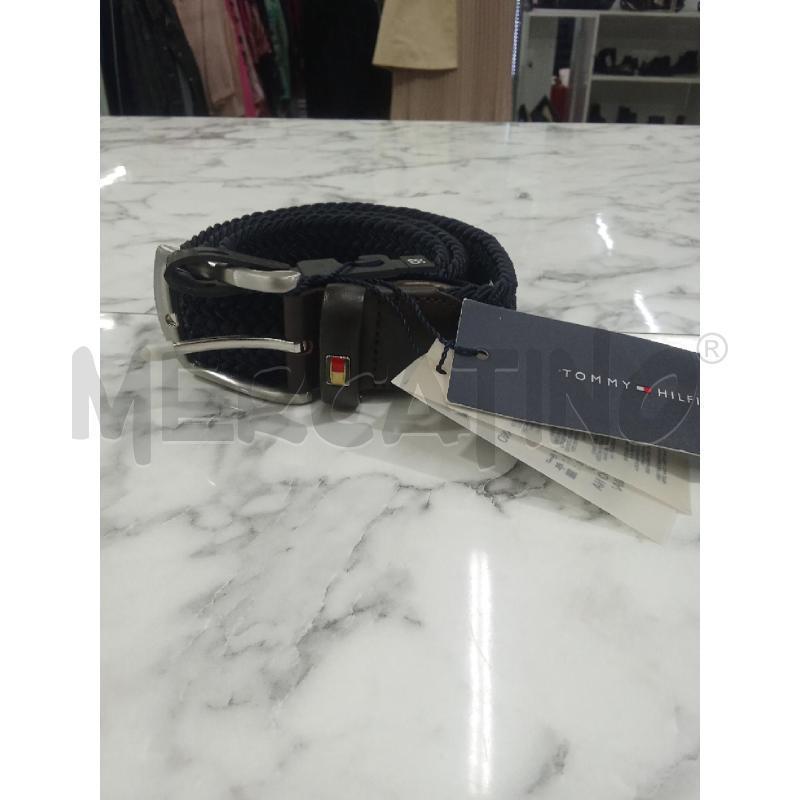 CINTURA UOMO BLU TOMMY HILFIGER | Mercatino dell'Usato Benevento 1
