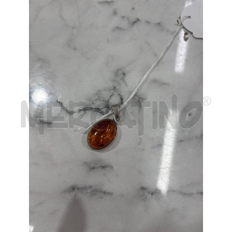 CIONDOLO A. PIETRA ARANCIONE | Mercatino dell'Usato Benevento 1