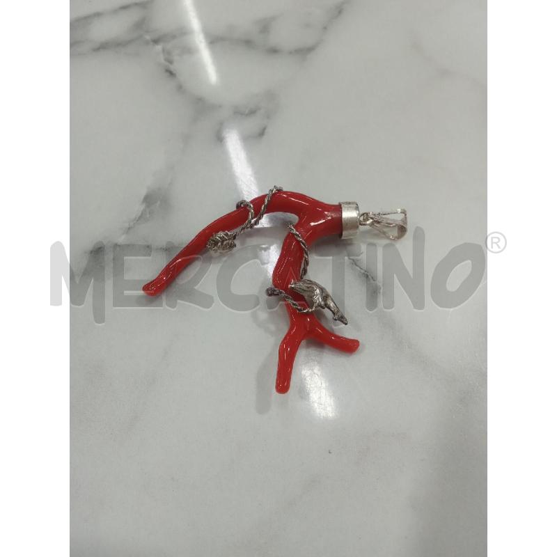 CIONDOLO CORALLO ROSSO A. | Mercatino dell'Usato Benevento 1