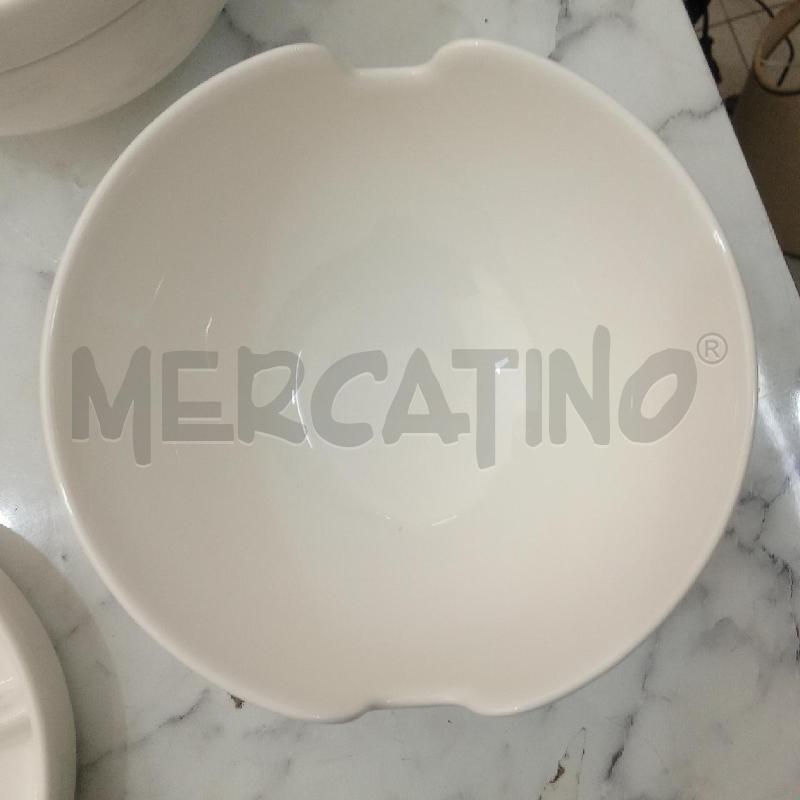 CIOTOLA COPPIA BIANCA CON COPERCHIO SCOMAPRTI VILLEROY BOCH SOUP  | Mercatino dell'Usato Benevento 3