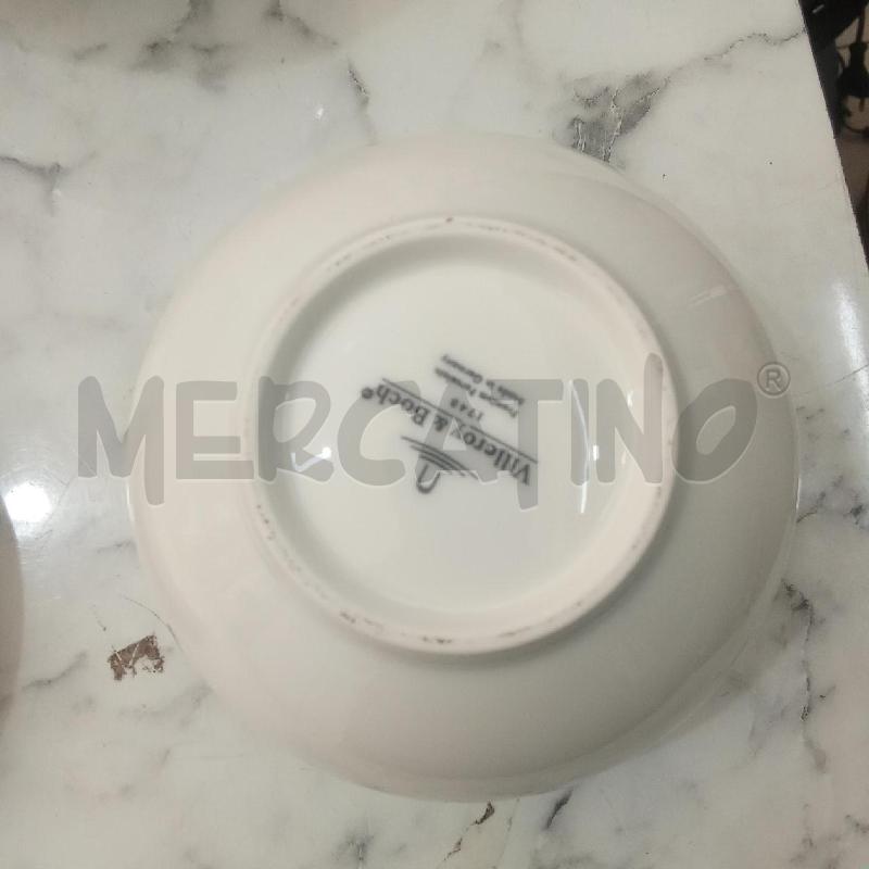 CIOTOLA COPPIA BIANCA CON COPERCHIO SCOMAPRTI VILLEROY BOCH SOUP  | Mercatino dell'Usato Benevento 4