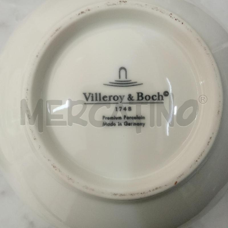 CIOTOLA COPPIA BIANCA CON COPERCHIO SCOMAPRTI VILLEROY BOCH SOUP  | Mercatino dell'Usato Benevento 5