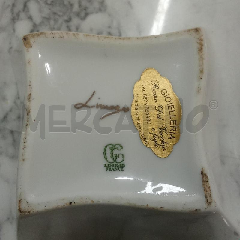 CIOTOLINA CER BIANCA BORDO GRIGIO CARLO PIGNATELLI LIMOGES | Mercatino dell'Usato Benevento 3