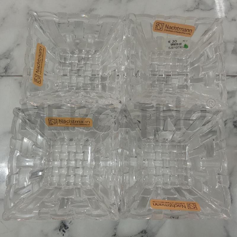 CIOTOLINE PZ. QUADRATE VETRO NACHTMAN  | Mercatino dell'Usato Benevento 1