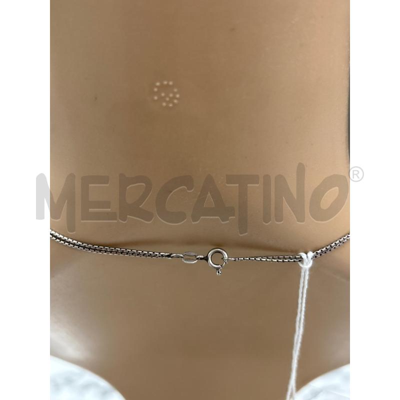 COLLANA A. GRIGIO DUE FILI CIONDOLO CROCE STRASS | Mercatino dell'Usato Benevento 3