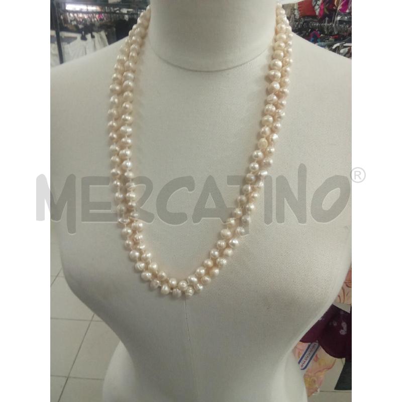 COLLANA PERLA BEIGE  | Mercatino dell'Usato Benevento 1