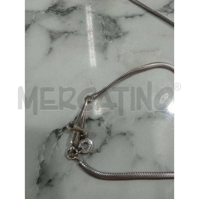 COLLANA +BRACCIALE UOMO A. CESARE PACIOTTI  GANCIO SPADA  | Mercatino dell'Usato Benevento 3