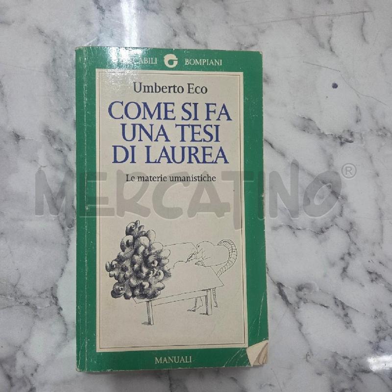 COME S FA UNA TESI DI LAUREA | Mercatino dell'Usato Benevento 1