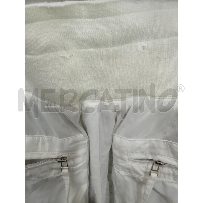 COMPLETO BAMBINA BIANCO FELPA ZIP+PANTALONE PINKO | Mercatino dell'Usato Benevento 3