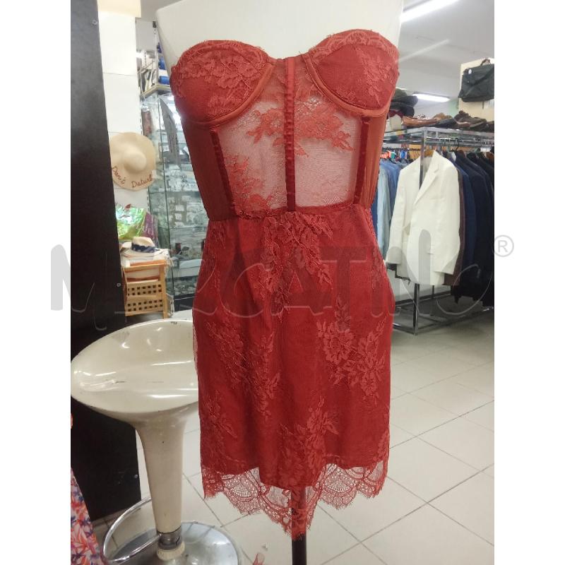 COMPLETO DONNA ARANCIO MACRAME E TULLE HONEY LADY  | Mercatino dell'Usato Benevento 4