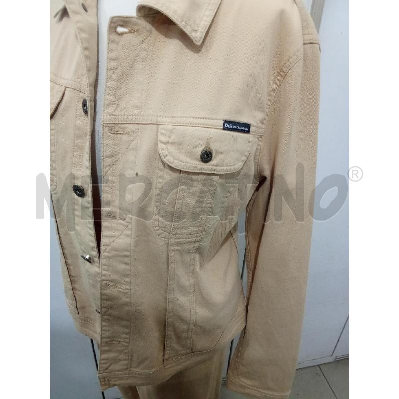COMPLETO DONNA BEIGE PANTALONE+GIUBBINO D&G | Mercatino dell'Usato Benevento 2