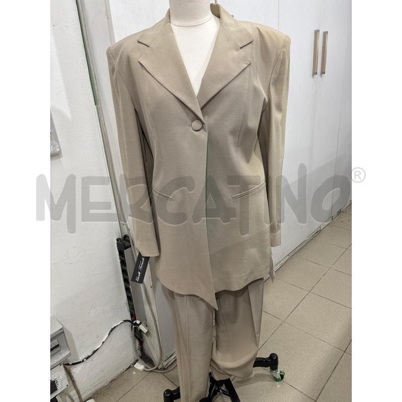 COMPLETO DONNA BEIGE SPORTSTAFF PANTALONE+GIACCA | Mercatino dell'Usato Benevento 1