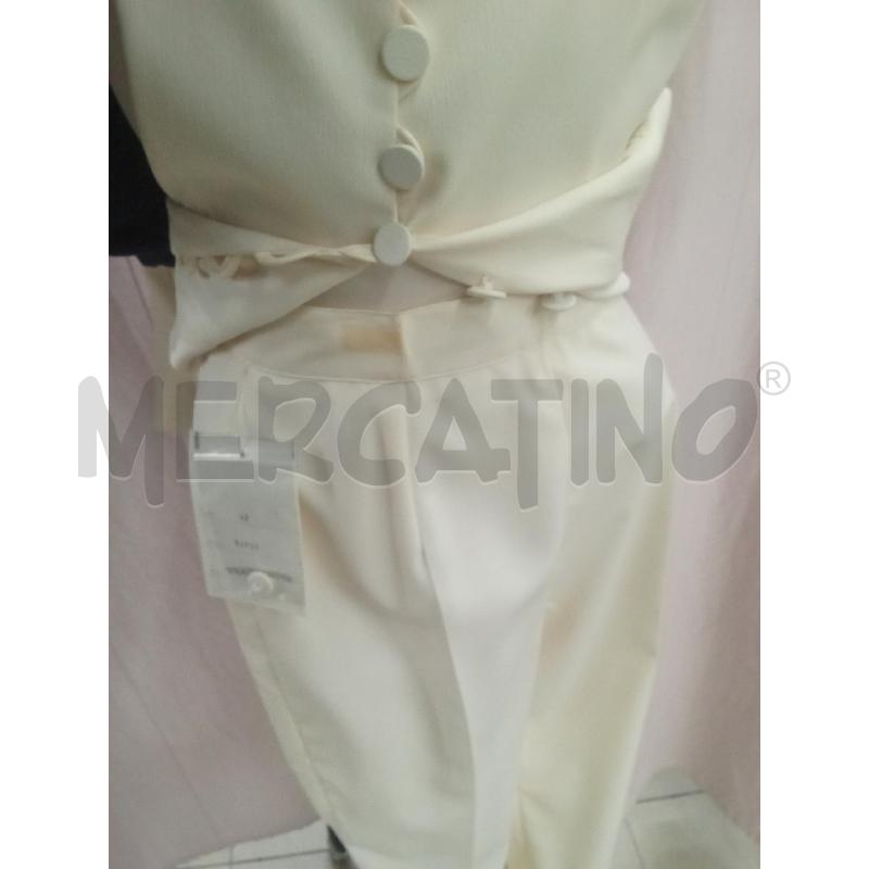 COMPLETO DONNA BIANCO GIACCA+PANTALONE SPORTSTAFF | Mercatino dell'Usato Benevento 2