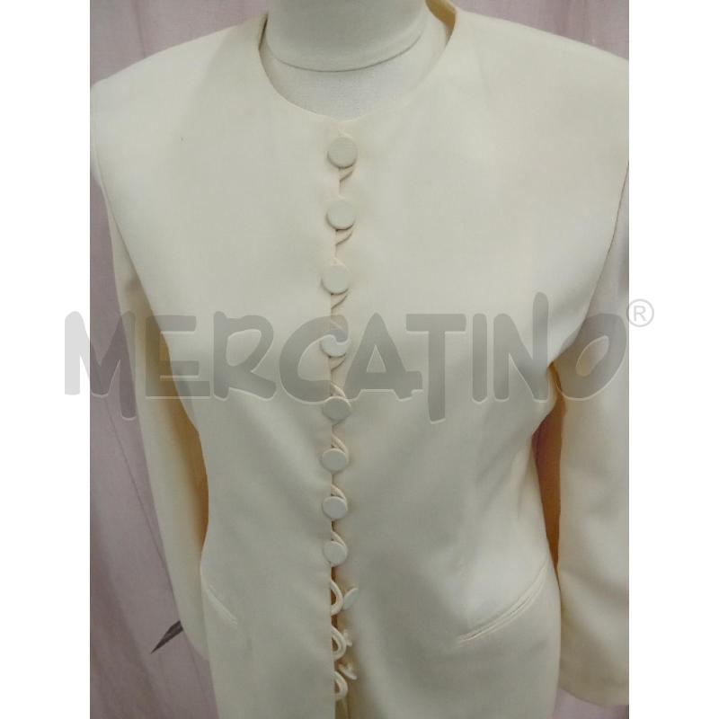 COMPLETO DONNA BIANCO GIACCA+PANTALONE SPORTSTAFF | Mercatino dell'Usato Benevento 3
