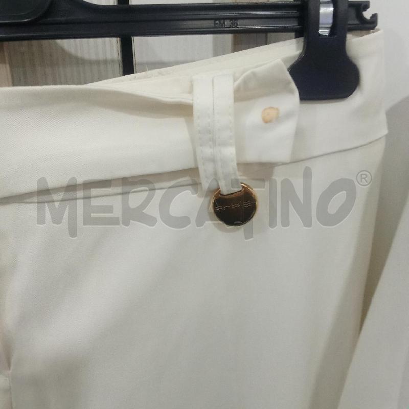 COMPLETO DONNA BIANCO  GIACCA+PANTALONE ARTIGLI | Mercatino dell'Usato Benevento 4