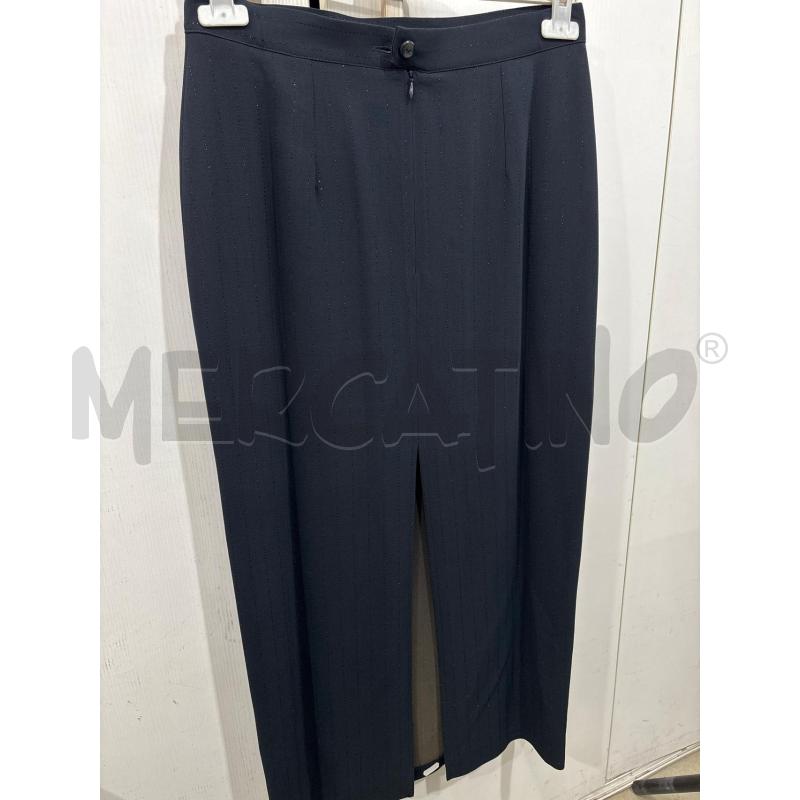 COMPLETO DONNA BLU GONNA LUNGA CON SPACCO + GIACCA MANICA VELO STRASS  | Mercatino dell'Usato Benevento 5