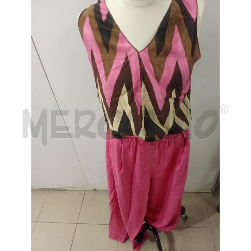 COMPLETO DONNA FUCSIA PANMTALONE E CANOTTA SOUVENIR | Mercatino dell'Usato Benevento 1