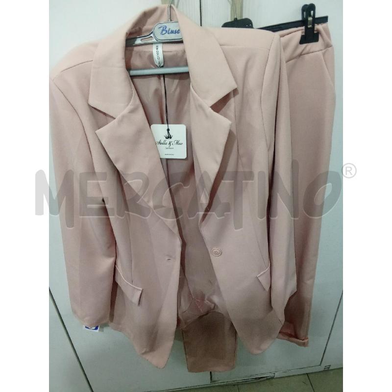 COMPLETO DONNA GIACCA+PANTALONE ROSA NEW COLLECTION | Mercatino dell'Usato Benevento 1